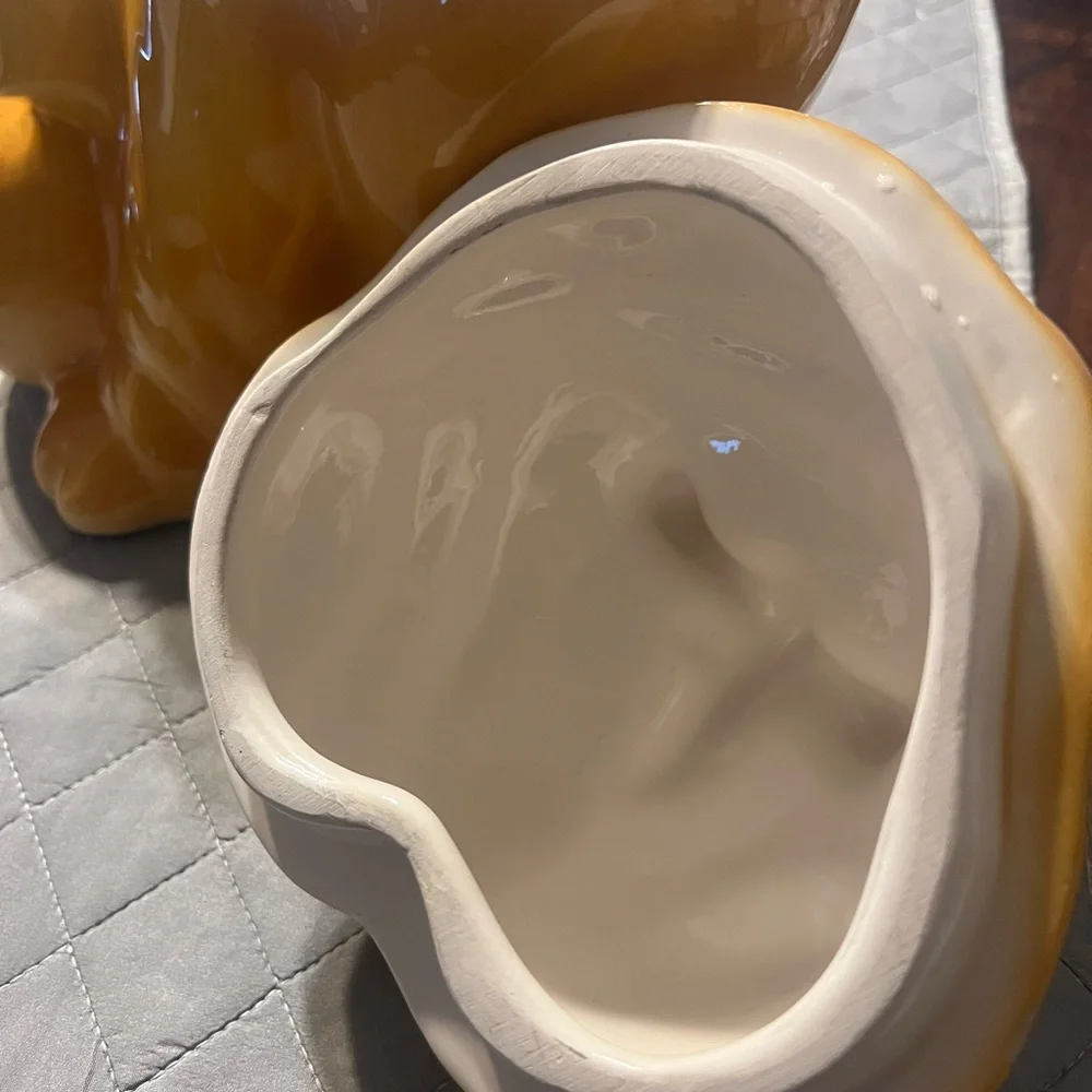 Vintage 90's Savoy Ceramic Puppy Cookie Jar